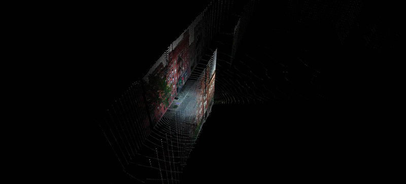 Illustration for article titled See Your City Like a Hazy Point Cloud from Another Dimension